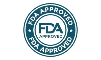 Vertigenics FDA-registered facility badge